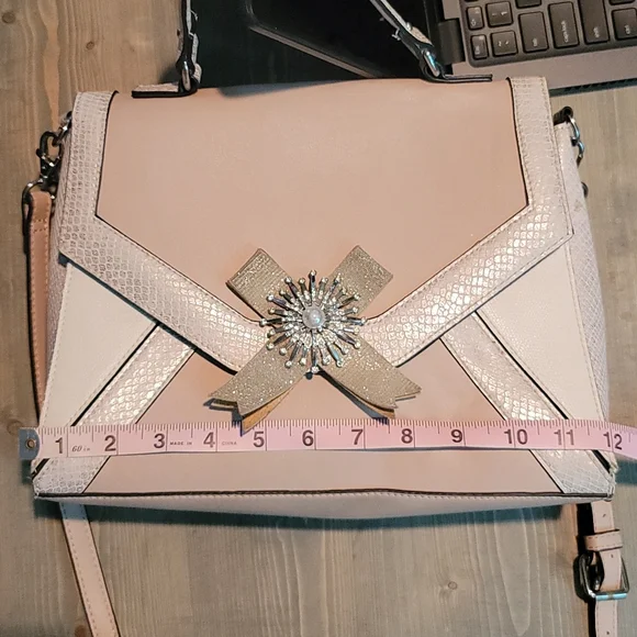 Aldo Jeweled pink crossbody handbag - Picture 12 of 17